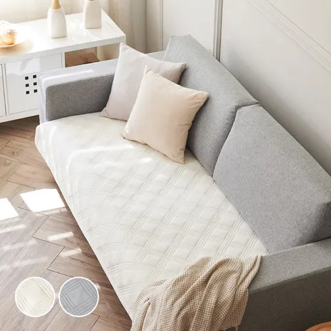 [한일카페트] 마로니에 사계절 와이드용 소파패드 3인용 90x160