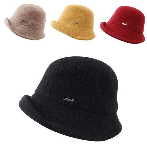 [마메든]울 벙거지 6c 중년 여성 모자 가을 겨울 엄마 할머니 선