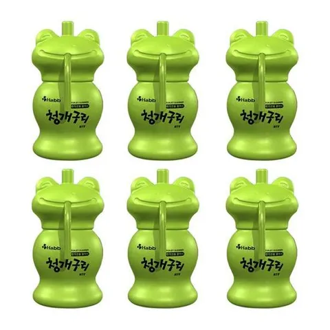 [하비비] [하비비] 청개구리 변기 클리너 120g 6개 세정제 살균