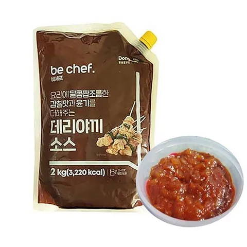 동원  데리야끼 소스-2kg  (업소 전문용)