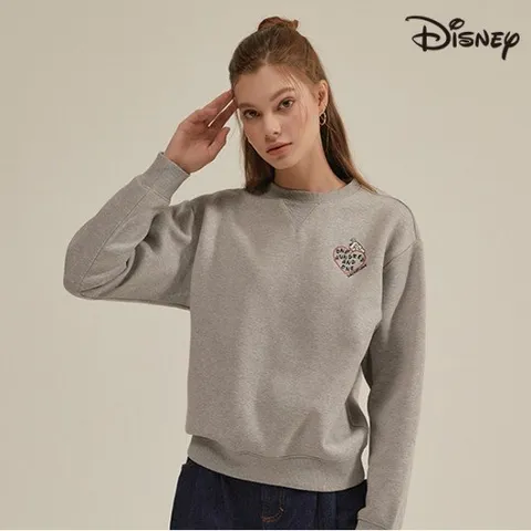 [디즈니골프]여성 캐릭터 기모 맨투맨 티셔츠 스웻셔츠 HL4LTS095