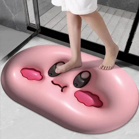 빨아쓰는3D규조토욕실매트