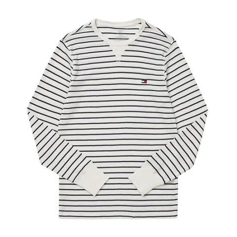 타미힐피거 09T4224 112 써멀 스트라이프 와플 남성 긴팔티