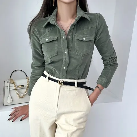 [금찌] 켈란 코듀로이 셔츠 ST6209B