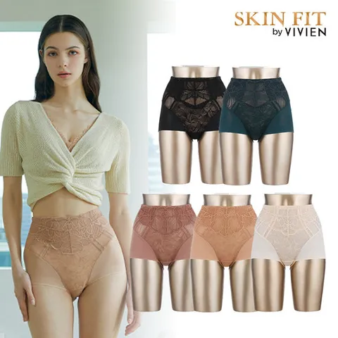 비비안 복부 힙업 보정 여성 거들팬티 5종