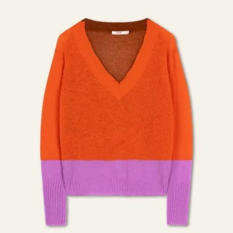 오일릴리 솔리드 니트 OWEFAKN002-19