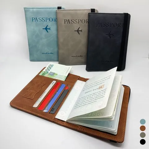 [비틀버드]RFID차단 프리미엄 여권 지갑 케이스 LM_0187