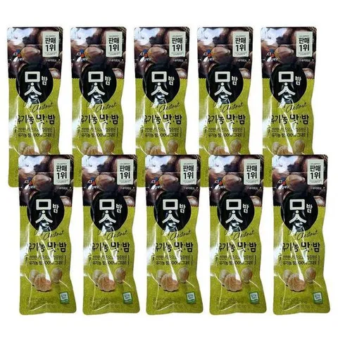 [CJ제일제당] 유기농 맛밤 42g 10봉 맛밤