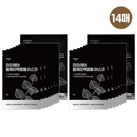[14매입] 마미케어 들깨 기미 마스크팩(2BOX)