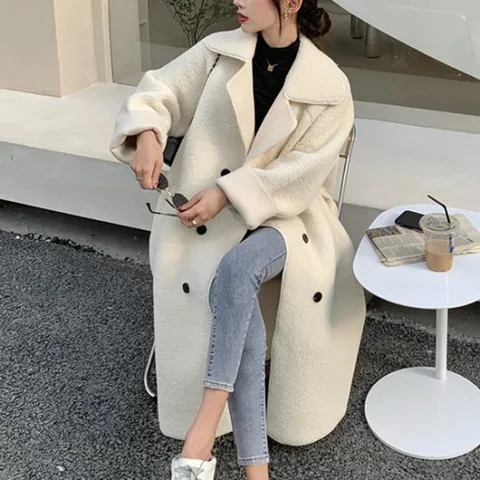 [몽벨리즈]덤블양털롱코트 mde2300910