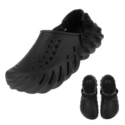 크록스 CROCS 남여공용 에코 클로그 207937-001 블랙