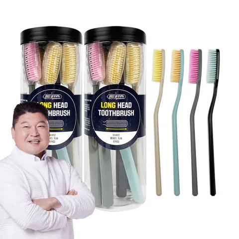 덴티본조르노 롱헤드 칫솔 8개입 2세트(16개)