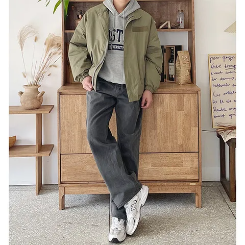 [위앤드]포엠 오버핏 양털 야상 점퍼_3color / 95 - 110 size