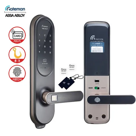 셀프설치 G-GRAB scan+(후크 지문 카드) 디지털도어락 번호키