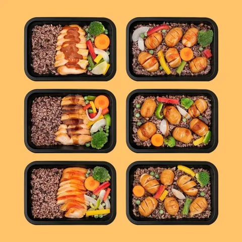 굿스푼 닭가슴살 도시락 단백질 식단 볶음밥 6종 6팩