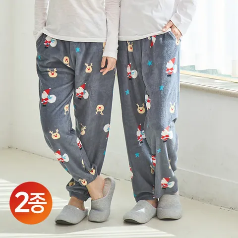 [체험특가] BFL 남여 수면파자마(2종)/초극세사 기모내의 택1