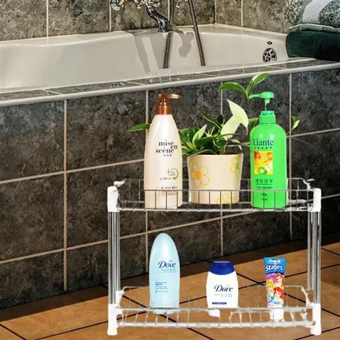 다용도실2단선반 다용도 수납 정리 정돈 꿀템