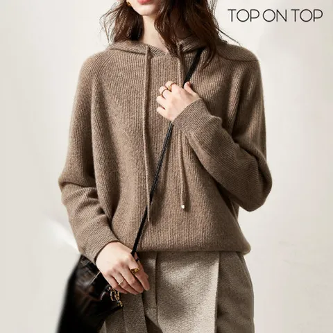 [탑온탑] 제르망 캐시후드니트 TP2310208