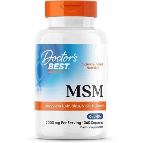 해외직구 Doctors Best 닥터스베스트 MSM OptiMSM 1000mg 캡슐 360정 OptiMSM