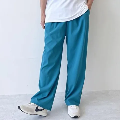 [라일리] Rly 린넨 남자 일자바지 와이드 팬츠 남성 밴딩 여름