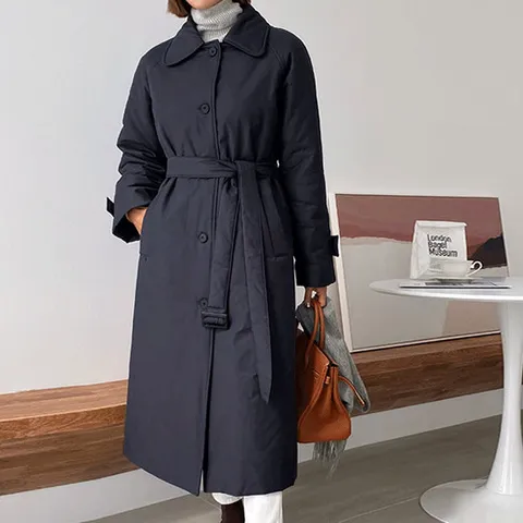 (뮬랑) 모던 롱 패딩코트[코트CPU4]