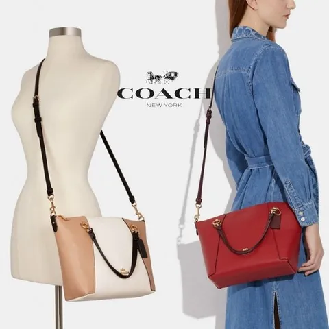코치 C6841 여자 가방 Kacey Satchel 케이시 토트백 크로스백