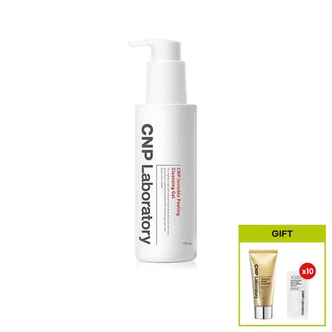 CNP 인비져블 필링 클렌징 젤 170ml + 단독 사은품 (프로폴리스 아미노 클렌저 31ml + 비타c앰플 10ml)