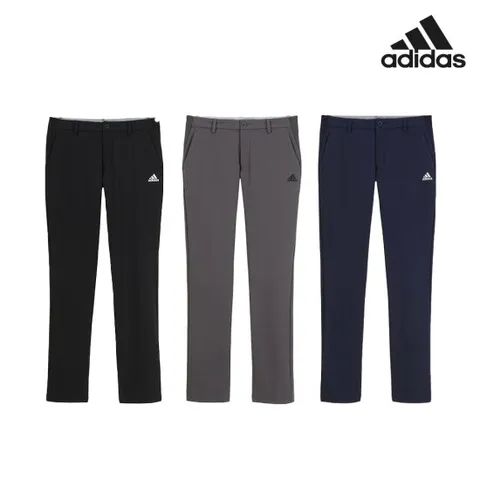 [본사/무료배송] 아디다스골프 남성 베이직 기모팬츠 3종택1