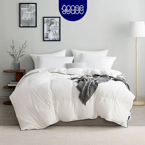 [구스앤구스] 구스이불 한파용 헝가리80 파이핑 먼지없는 이불 S