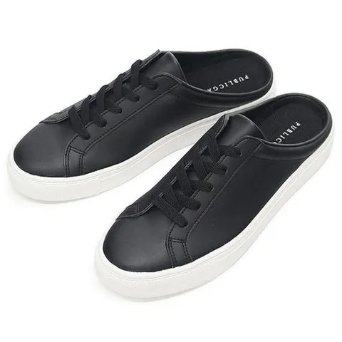 2컬러- 외출 데일리 편한 남성 뮬 슈즈 스니커즈 블로퍼 신발