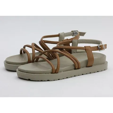 여자샌들 캐주얼 여름 외출 여행 신발 스트랩 샌달 여자 슈즈