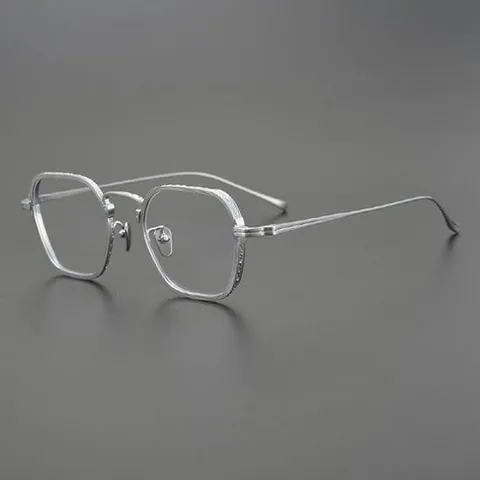 WB-07150 사각 안경테 3종 일본 앤티크 초경량 티타늄