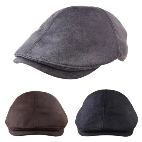 무스탕 도리모자 5color 신사 중년 남 겨울 헌팅캡 베레모/23250