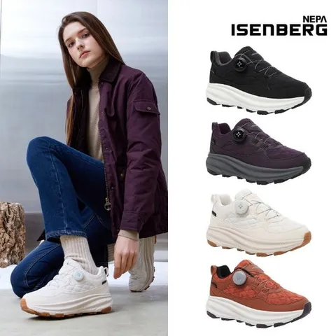 [이젠벅][네파이젠벅] 버텍스 다이얼 패딩슈즈 여성 4컬러 택1