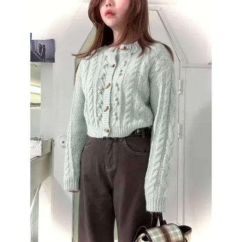 보블리에 / 방울 떡볶이 버튼 가디건