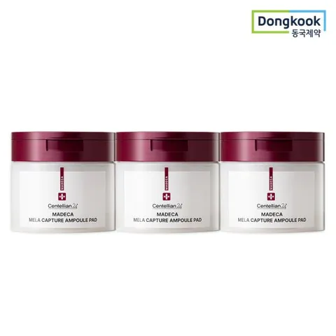 센텔리안24 마데카 멜라캡처앰플패드 60매 3개 기미케어 기미팩