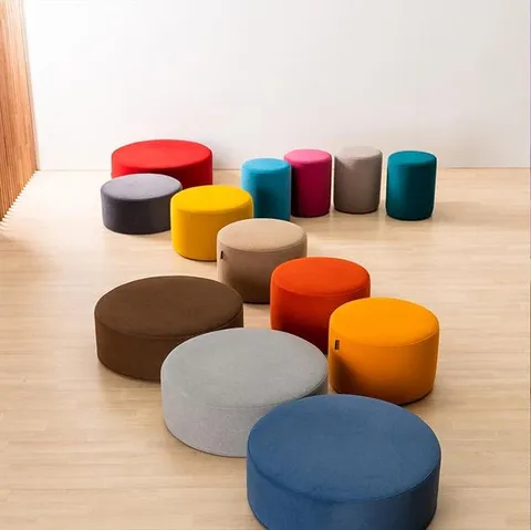 [봄소와] 토리 노르딕 패브릭 스툴