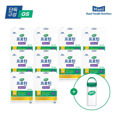 [GS단독]셀렉스 프로틴 락토프리 스틱[38gX100포](100일분)+텀블러 증정