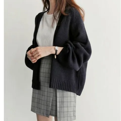 여자 니트 가디건 외투 잠바 가을 자켓 3컬러