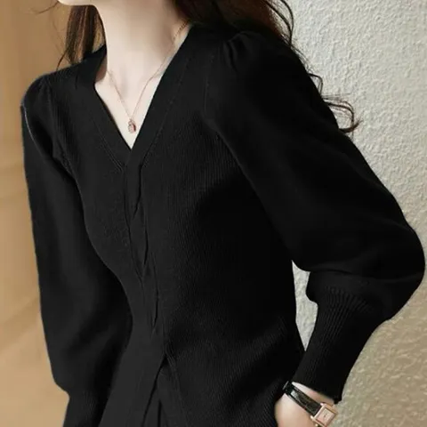 데이데이 마인디 브이넥 니트