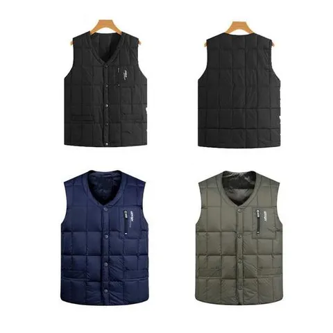 오리털경량패딩조끼 남성용조끼 빅사이즈 XL~5XL 경량조끼 오리털조끼 패딩베스트