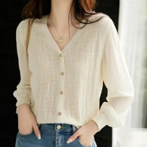 브이넥 PP02 소프트 가디건4COLOR 쉬폰 230221