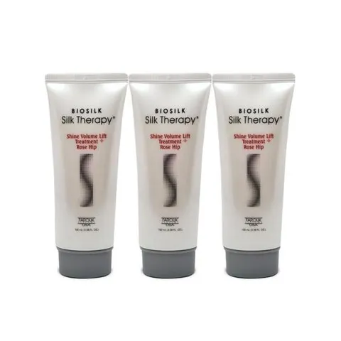 실크테라피 샤인 트리트먼트 플러스 로즈힙향 100ml 3개 Ss