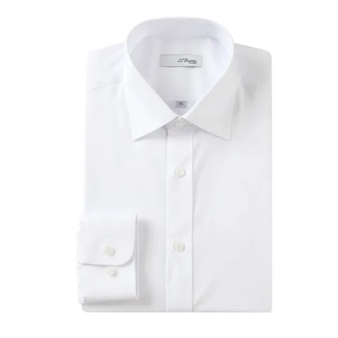 [ 롯데백화점 ][에스티듀퐁(셔츠)]구김없는신축성트윌슬림핏셔츠 광주SE3FM21LS311WH