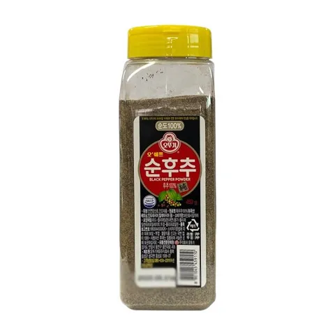 오뚜기 오쉐프 순후추 450g (PET)