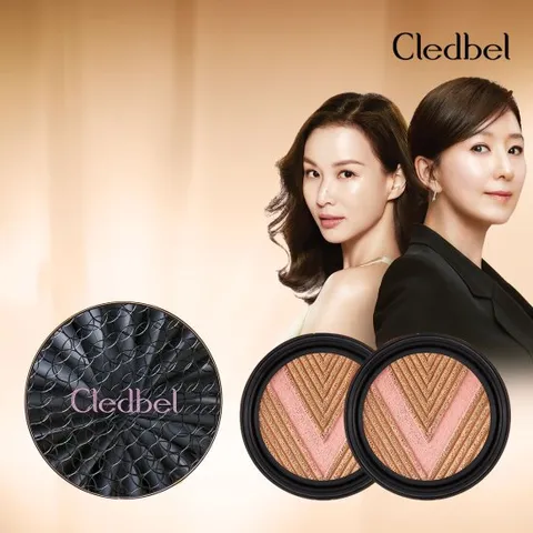 끌레드벨 글로우 파워 리프트 V쿠션 1개+리필2개