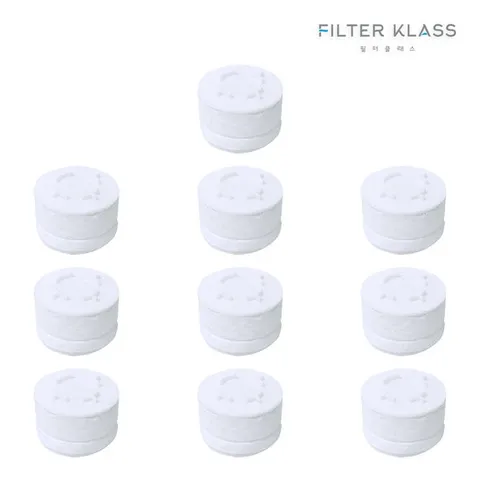 필터클래스 국내산 바디럽 주방 코브라 호환 녹물제거필터 10개