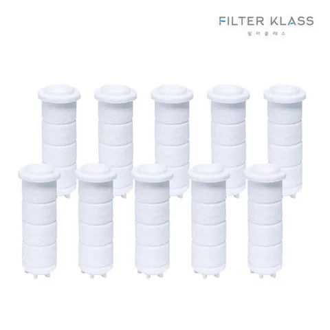 필터클래스 국내산 바디럽 주방 핸디 호환 녹물제거필터 10개