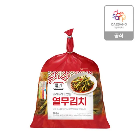 종가 열무김치 900g