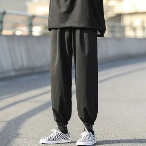 남성 2색 트레이닝 운동복 실내복 조거 팬츠